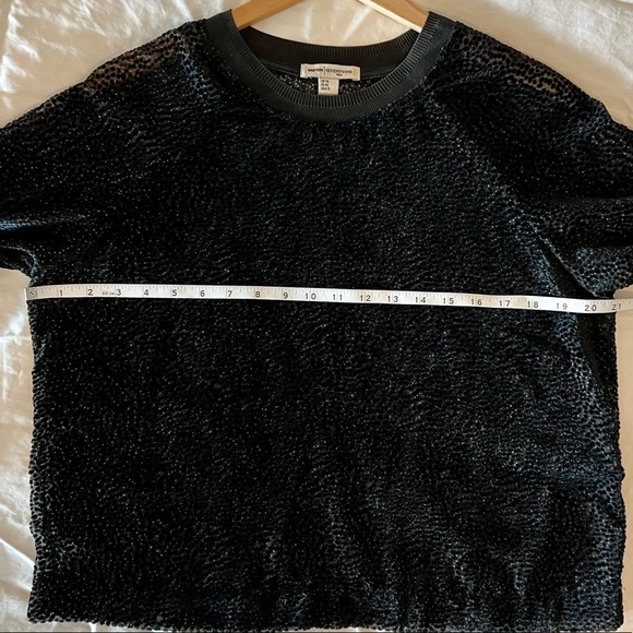 REISS NINETEEN SEVENTY ONE “MARIE” SHORT SLEEVE TOP, USA SZ 10 (runs like S-M) - Picture 8 of 12